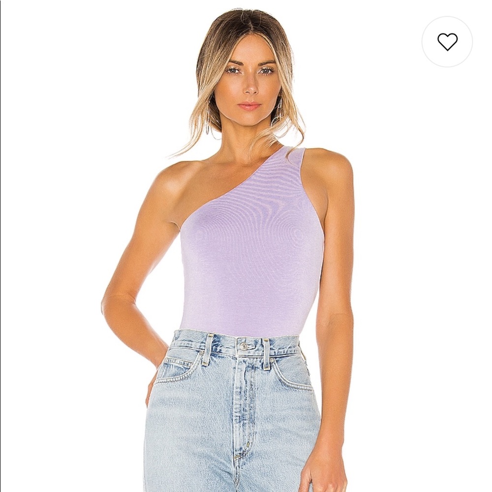 Revolve/Superdown lavender bodysuit